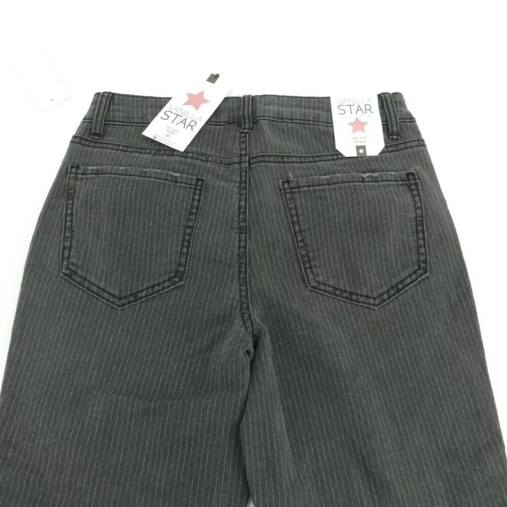 Vanilla Star Women's Mid Rise Skinny Jeans Size 5 NWT - Picture 4 of 7